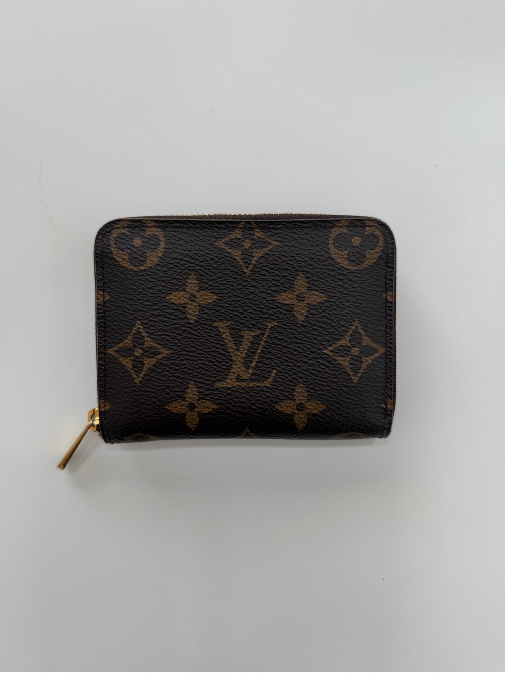 LOUIS VUITTON Monogram Zippy Coin Purse